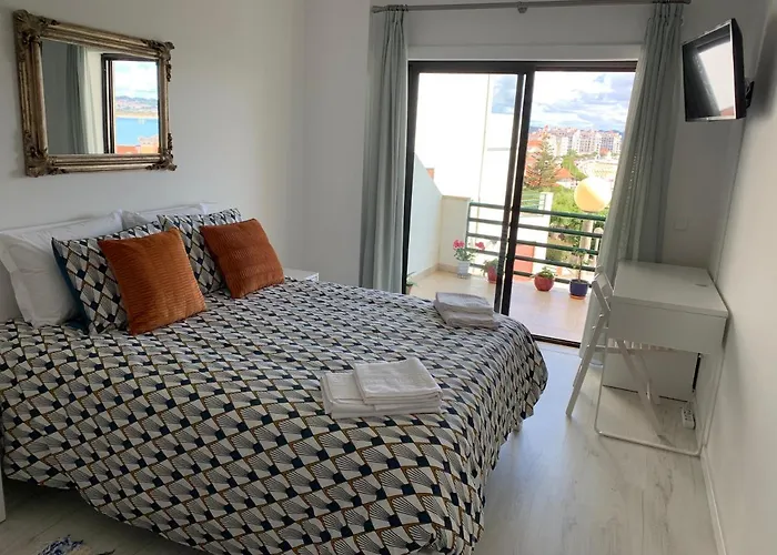Casa Na Onda Sonho Da Baia-amazing Sea View Апартаменты Сан-Мартинью-ду-Порту